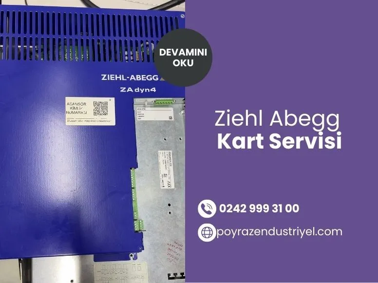 Ziehl Abegg Kart Servisi